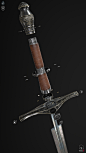 Sword, Alexey Kovalsky : Just a sword.
Made in 3ds max and Zbrush. 
Rendered in Marmoset.