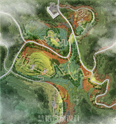 山体公园彩平-花瓣网|陪你做生活的设计师 | 旅游规划植物分层素材——淘宝网