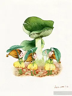 蘑菇头的小姑凉
