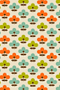 Wannabe Orla Kiely pattern by MipsyRetro http://miahargreave.tumblr.com/