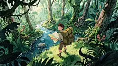 插画构图分镜怎么拉开景别？画面参考分享 - 小红书