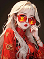招财头像‖女神发大财