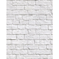 Soft White Bricks Boutique Faux Wallpaper design by Milton & King