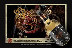 3字重SAENA原始粗犷复古潮流文创广告海报封面标题手写英文字体包下载_颜格视觉