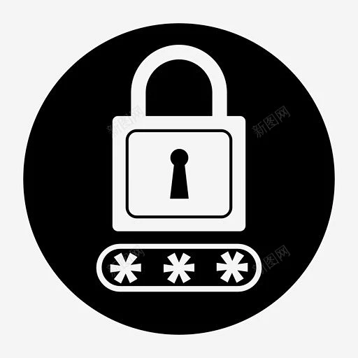 钥匙锁密码图标 UI图标 设计图片 免费下载 页面网页 平面电商 创意素材-花瓣网