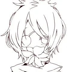 卡通漫画之独眼龙小男生