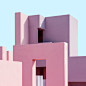 Candyland : La Muralla Roja - Ricardo Bofill Architects