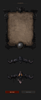 game UI ux diablo mmorpg uidesign GUI