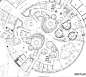 Seems like something I'd draw, SO MANY Circles. Eskisehir Hotel and Spa / GAD Architecture: 