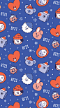 LINE BT21 卡通素材 布朗熊 可妮兔 丘可 莎莉