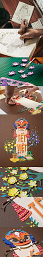 插画/手绘 立体插画 剪纸插画 创意插画设计 精美剪纸插画 手工艺术品 手工艺插画 剪纸艺术设计 #卡通# #动漫# #插画# #手绘# #动画# #卡通海报# #插画设计# #海报# #H5# #启动页# #引导页#@北坤人素材