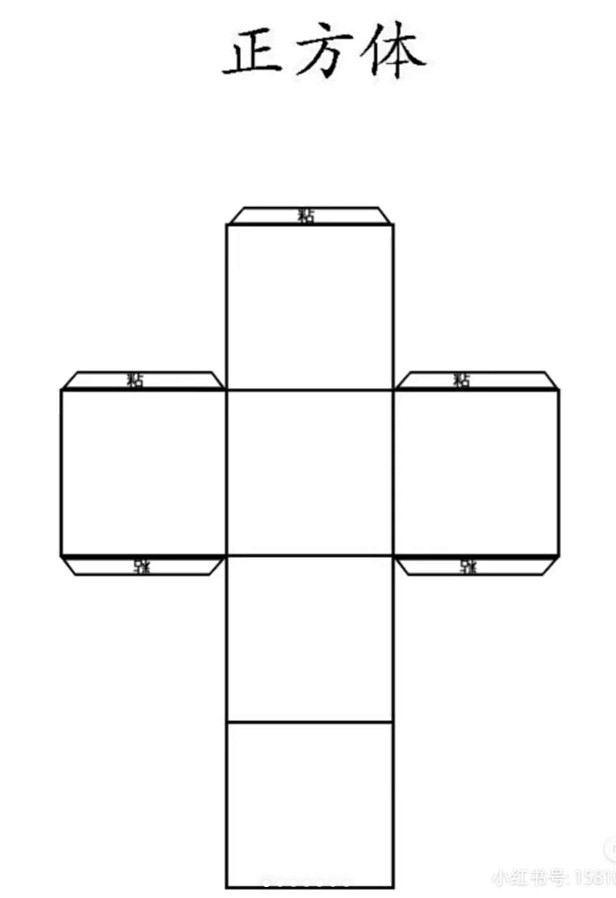 正方体展开图