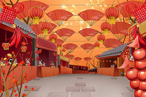 春节,中国文化,庙会,传统文化,传统庆典...