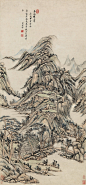 王原祁（1642-1715） 春崦翠霭