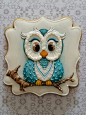 This owl is almost too beautiful to eat!