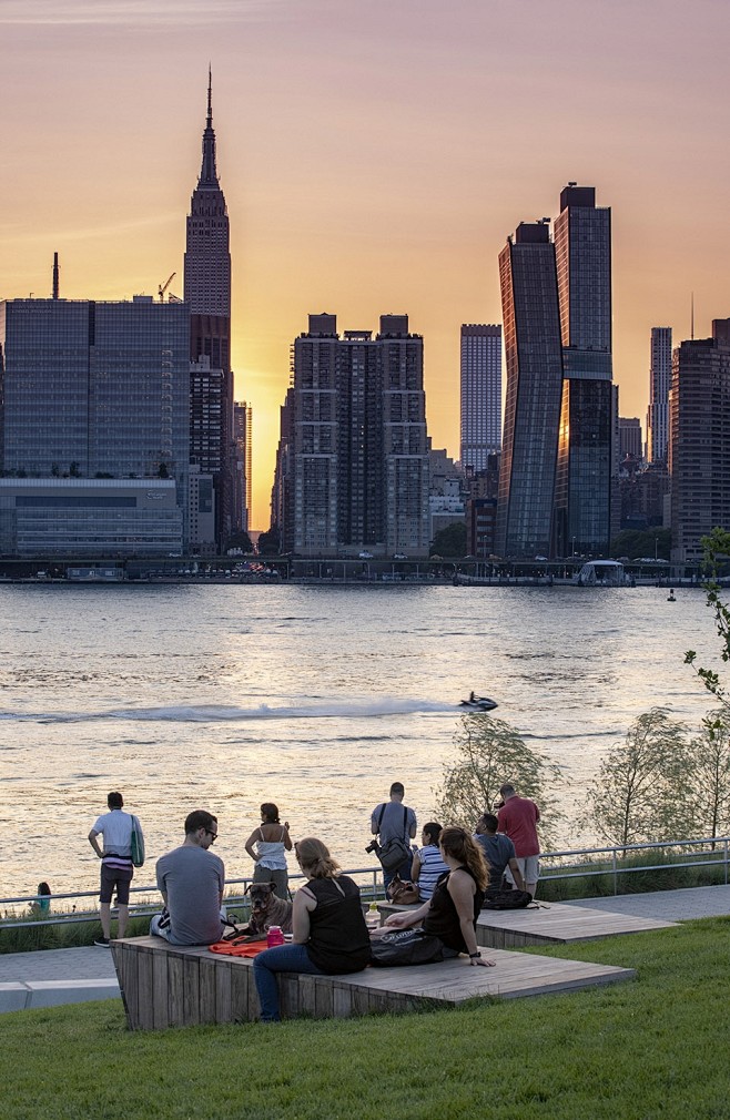 猎人角南水滨公园二期工程,纽约 / sw.