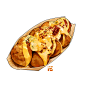 #food Gindako Pizza Potato Takoyaki - ItadakiYasu的插画