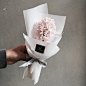 Hand-tied Bouquet | Vaness Florist Bouquet ||  Korean Artistic & Elegent Flower Bouquet |mini single blushed flower <Perfect gift for every occasion >: 