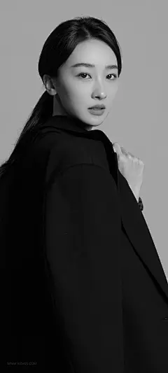 许潇晗黑白手机壁纸
