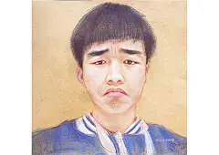 #色粉# #彩铅# #手绘# #绘画# #插画# #人像# #彩头# #素描# #头像#