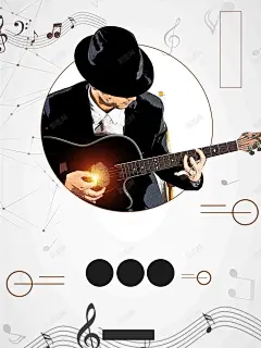 黑色吉他社团招新 黑色 黑色吉他创意 高清背景 背景 设计图片 免费下载 页面网页 平面电商 创意素材