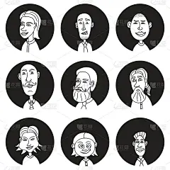 素描人图标