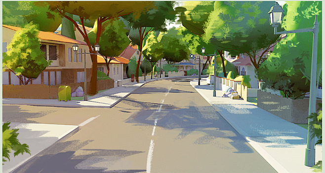 Neighborhood sketch ...