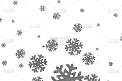 从天空飘落的雪花可以作为背景为圣诞节或冬季季节的内容或墙纸或纸的内容有关冬天。雪花在灰色的背景上被孤