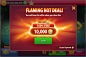Mirrorball Slots : The only dedicated artist from ground up to launch, working on all aspects of the App interface with the Client team, Product Manager and Art Director. The aim was to design an app that had the common Casino feel, but with a more modern