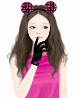 彼岸花。IPhone壁纸，手绘，套图。