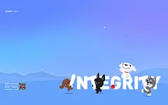 ppt封面主kv京东壁纸诚信'