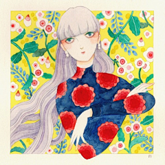 哗啦哗啦不姓陈采集到心仪的插画