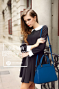Viney2015新款时尚欧美女包牛皮女士包包斜挎包手提包包单肩包女-tmall.com天猫