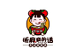 麻辣烫餐厅饭馆卡通logo设计