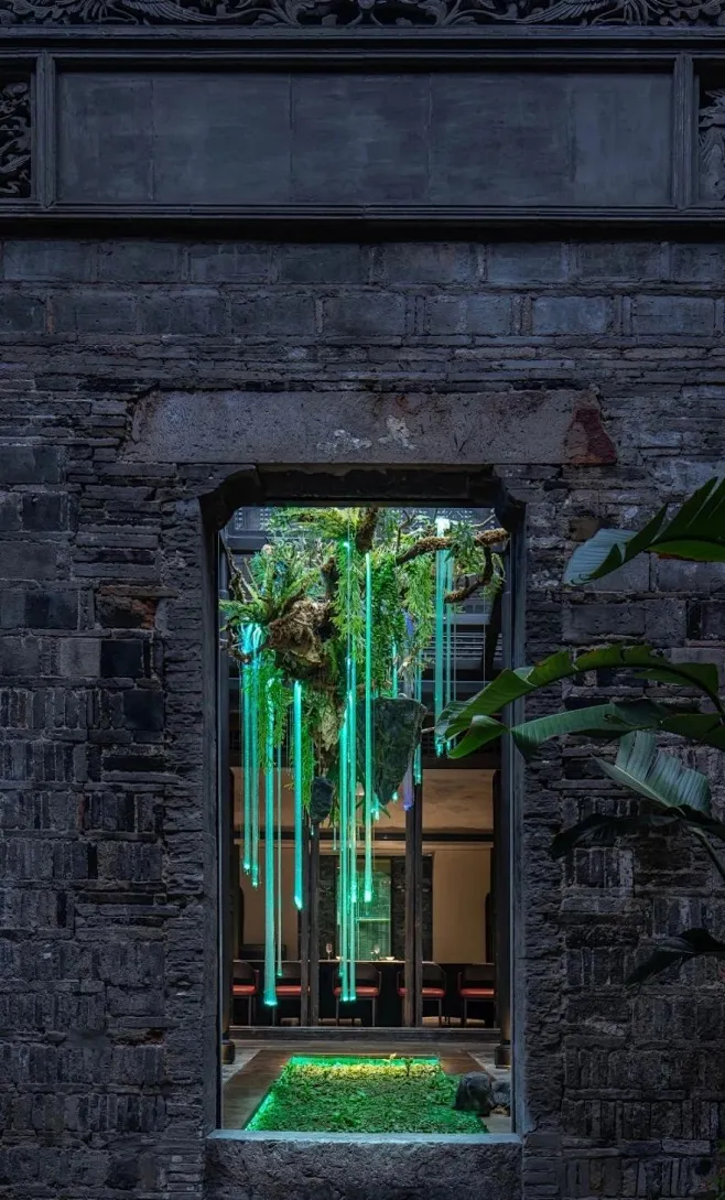 南京老门东「余欢」餐厅设计，曾建龙打造古今对话的空间体验-0-花瓣网