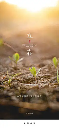 立春节气海报_源文件下载_PSD格式_828X1792像素-种子萌芽,植物,朝阳,清晨,二十四节气,立春-作品编号:2024012016391944-志设-zs9.com