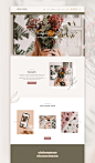 Feminine WordPress theme for creatives + artists, bloggers and small biz owners + shops.