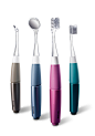 Butler mirolite, toothbrush, plastic, transparent, color