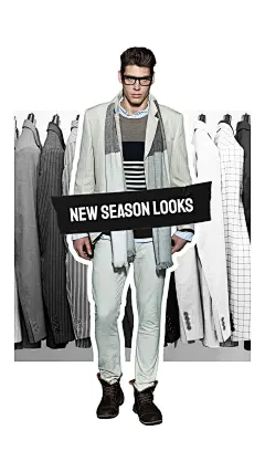 Literary Style Men's Clothes New Season Sale Ecommerce Story