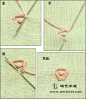 刺绣针法：卷针玫瑰绣-拼布网