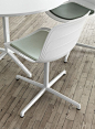 Visitor's chair with 4-Spoke base GRADE by LAMMHULTS MÖBEL | #design Foersom & Hiort-Lorenzen