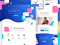 Hi Dribbble Folks!
 Another version of Botus. Botus Landing Page one of my recent projects. Tried some different colors. It makes your life easy as you just have to give proper instructions and it will follow. Tried make it simple yet clean and informativ