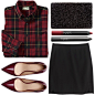 A fashion look from January 2014 featuring Wallace tops, J.Crew mini skirts and Zara pumps. Browse and shop related looks.