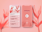 PureMind | Sounds iphonex sound music feeling illustrations ios app meditation ux ui