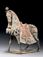 Ben Janssens Oriental Art行代理北魏至北齐的彩绘陶马,器宇轩昂！ ​​​​