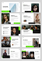 Concent – Business PowerPoint Template :: Behance