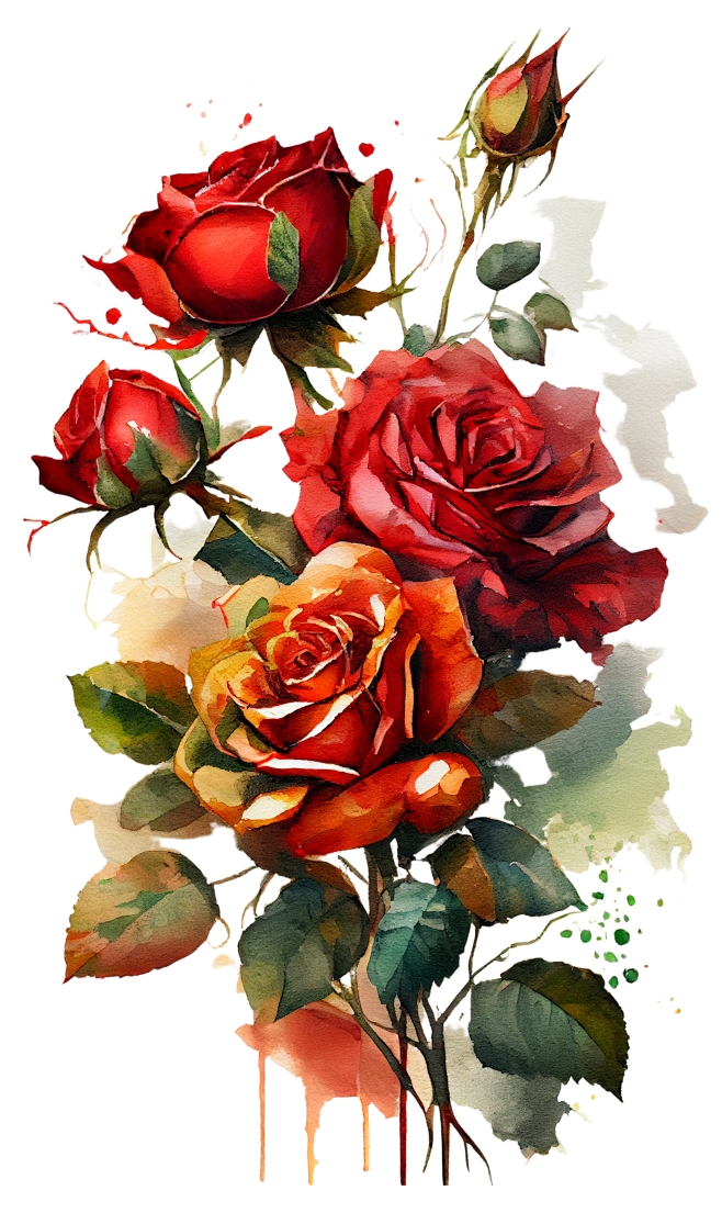 Bouquet of roses. Бу...