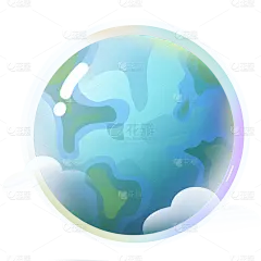 手绘-星球元素
