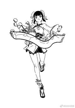 七狮Sama采集到X 线稿