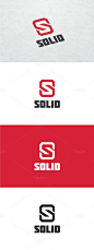 Solid - Letter S Logo. Logo Templates. $29.00